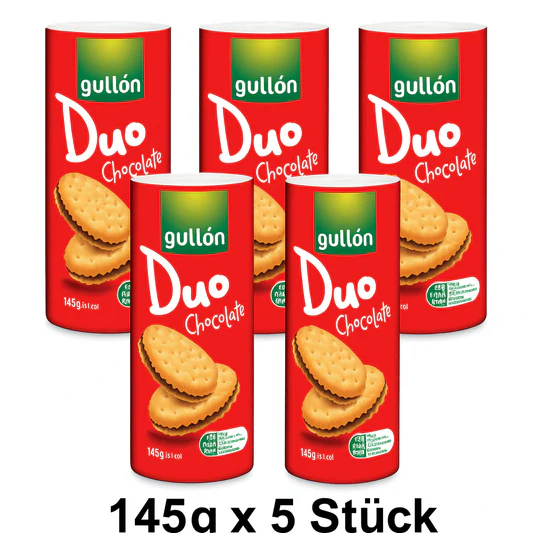 Gullon Duo choco 5 x 145g