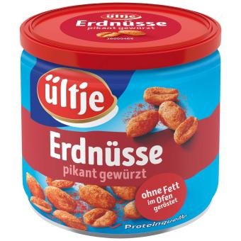 ültje Erdnüsse pikant gewürzt 180g